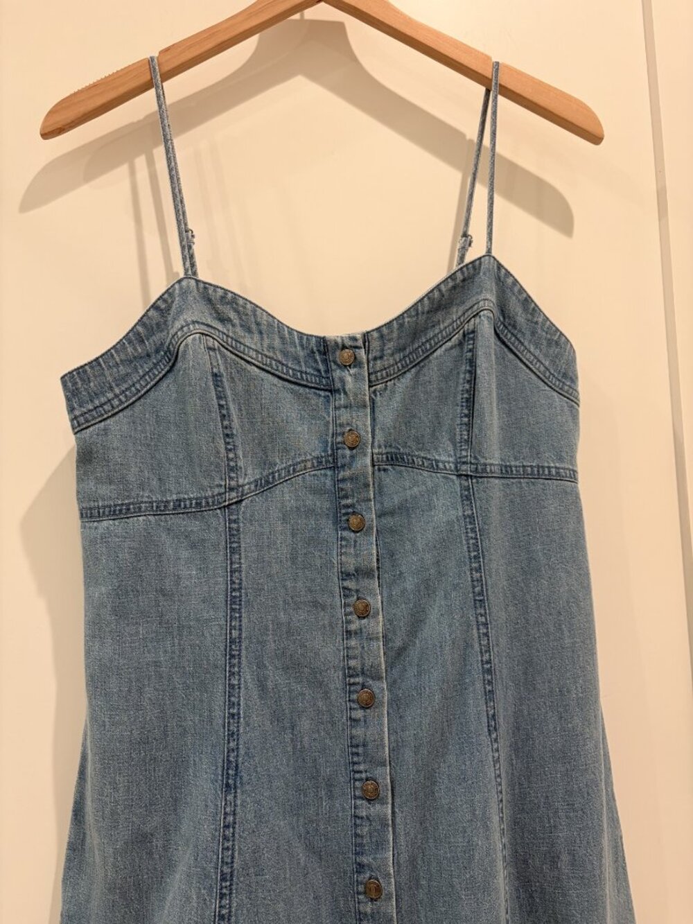Free People Denim Maxi Dress - Picture 6 of 10
